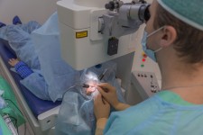 Ophthalmology Operation via shutterstock