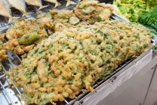 Deep-fried veggies via Shutterstock