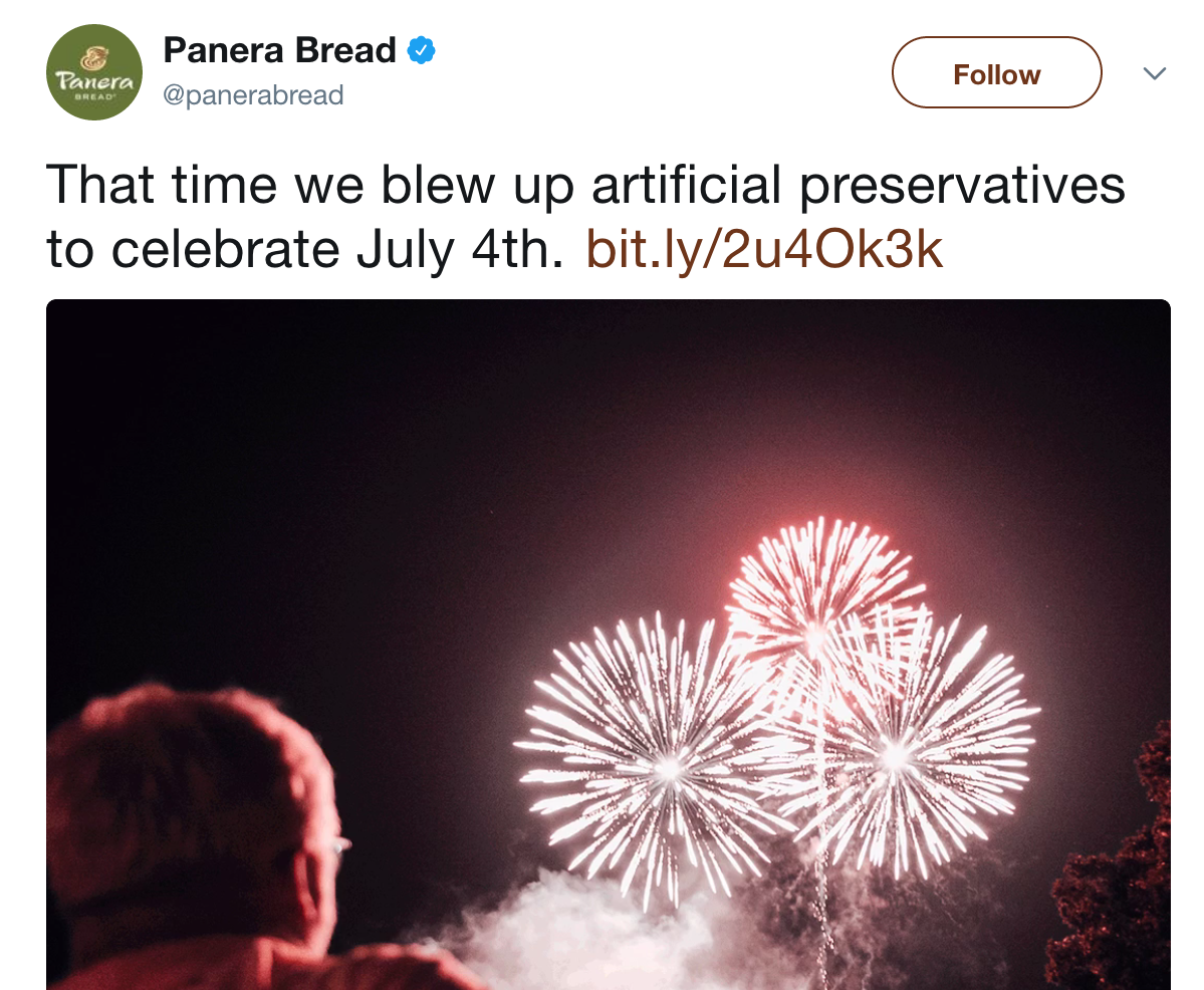 Panera Bread Celebrates Wasting Food This Fourth of July | American ...